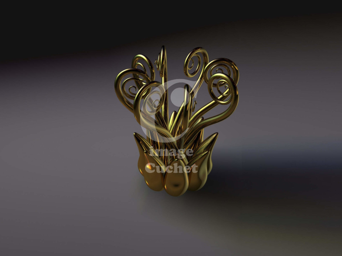 Objet > porte-plat Mathilde pour Skydim3D