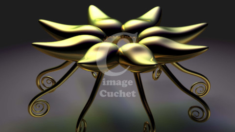 Objet > porte-plat Mathilde pour Skydim3D